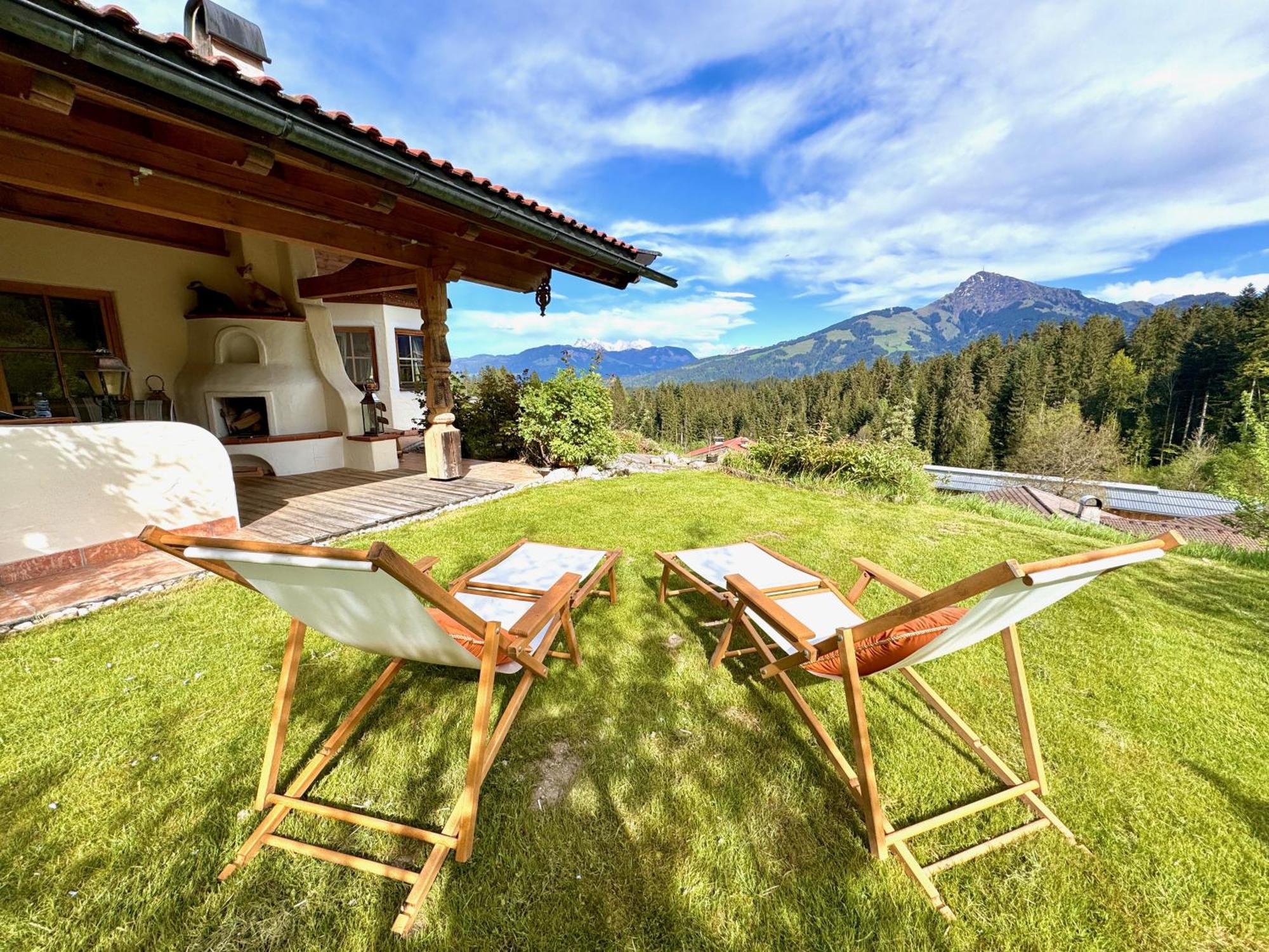 5* Panorama Chalet Mit Sauna By Belle Stay Going am Wilden Kaiser Exteriér fotografie
